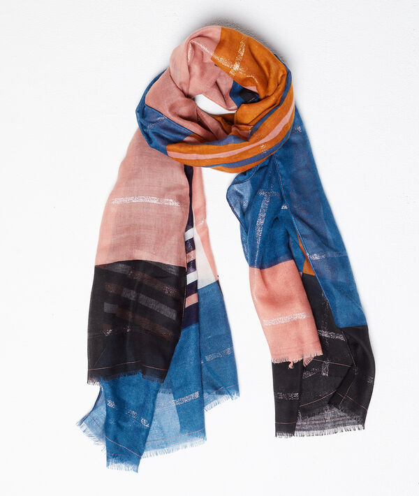 Foulard à fils métallisés epice.