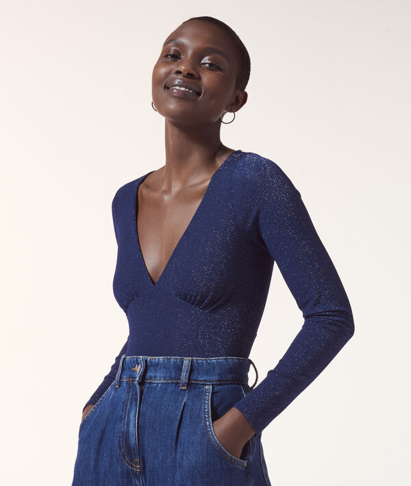Body pailleté décolleté plongeant Body pailleté décolleté plongeant