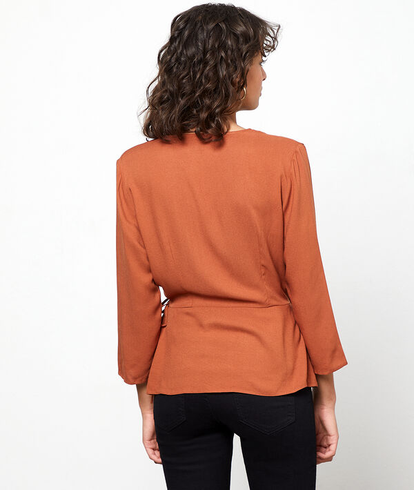 Blouse cache-coeur Blouse cache-coeur