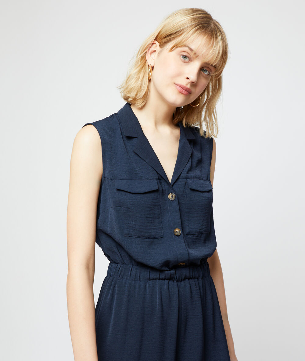 Combinaison tailleur marine.
