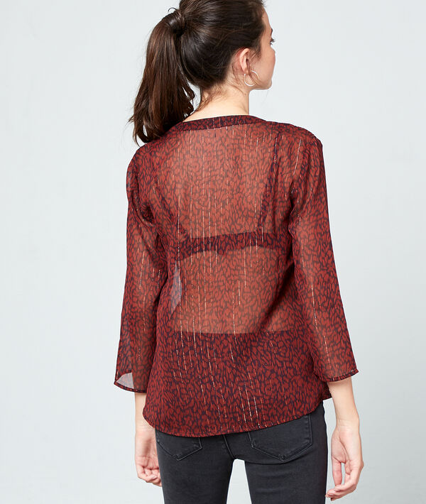 Blouse effet transparent Blouse effet transparent