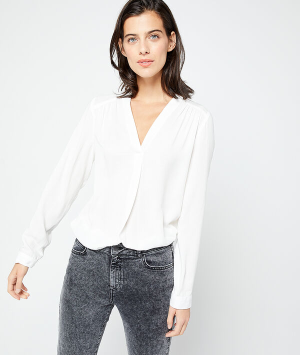 Blouse col v Blouse col v