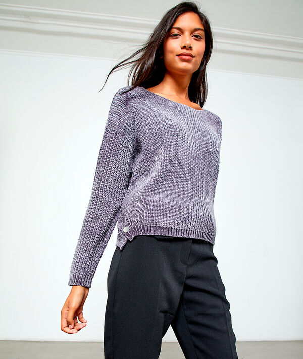 Pull en maille chenille Pull en maille chenille