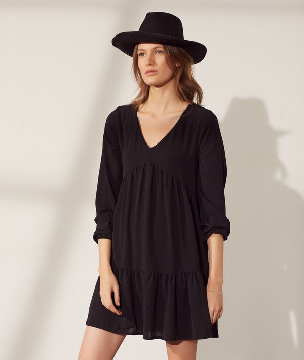 Robe fluide 2 en 1 - brassière intégrée Robe fluide 2 en 1 - brassière intégrée