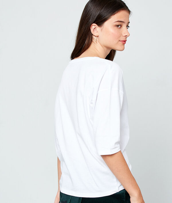 T-shirt "Love the planet" en coton bio T-shirt "Love the planet" en coton bio