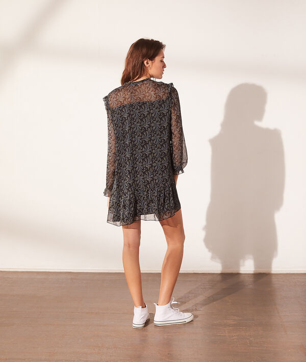 Robe fluide imprimé fleuri Robe fluide imprimé fleuri