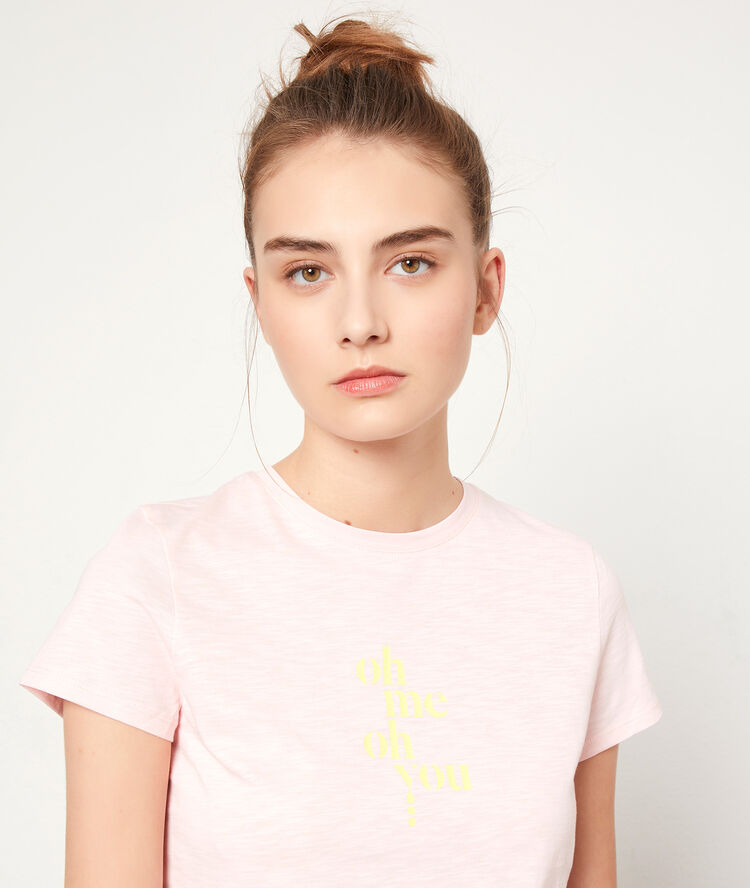 T-shirt "oh me oh you" nude.