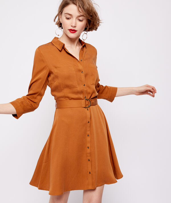 Robe ceinturée en tencel® Robe ceinturée en tencel®