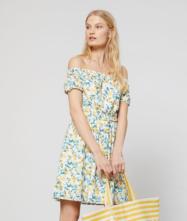 Robe bustier en coton Robe bustier en coton