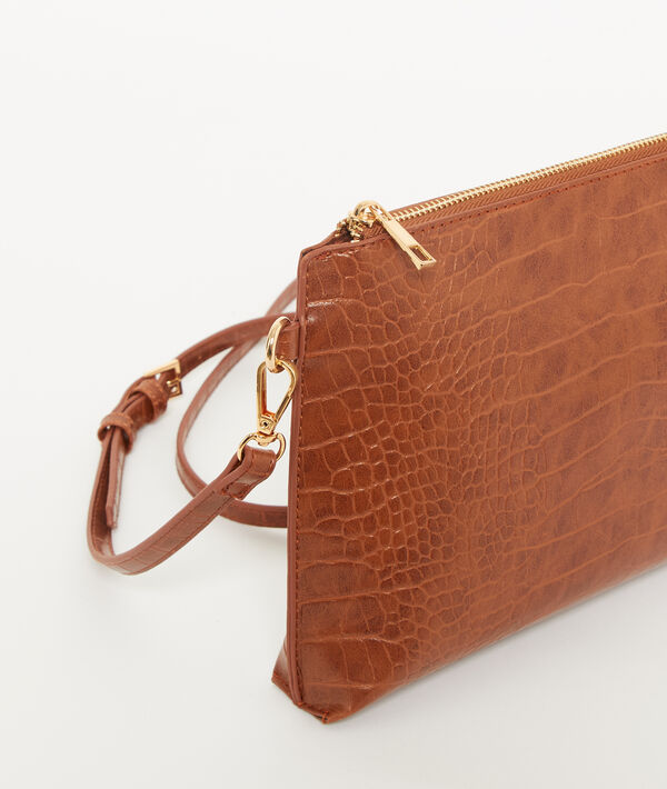 Sac besace effet croco Sac besace effet croco