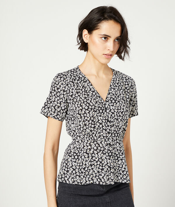 Blouse à imprimé fleuri Blouse à imprimé fleuri
