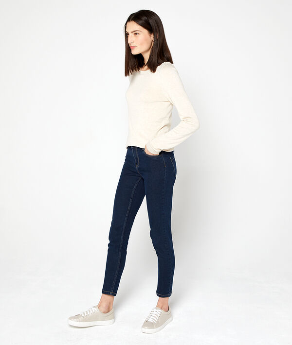 Pull col bateau en maille fine Pull col bateau en maille fine