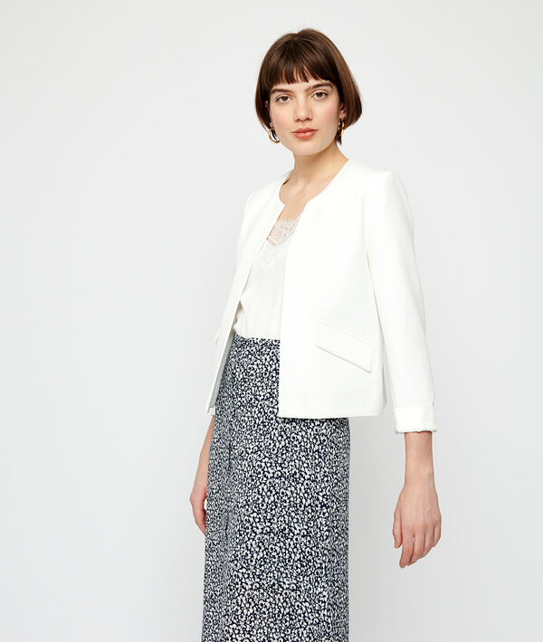 Veste de tailleur col rond Veste de tailleur col rond