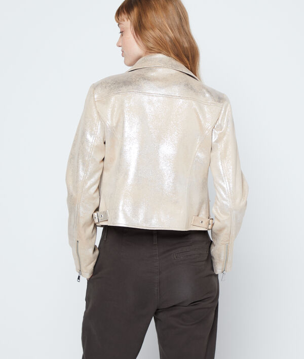 Blouson biker effet métallisé Blouson biker effet métallisé