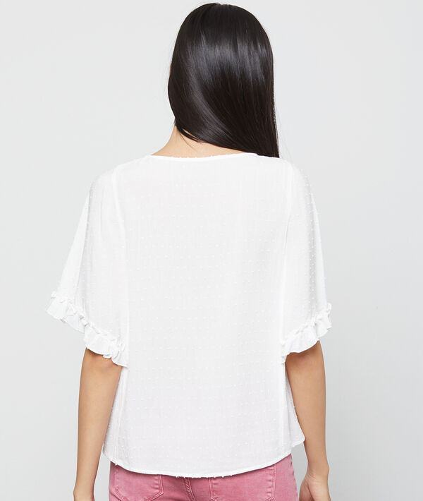 Blouse à manches volantées Blouse à manches volantées