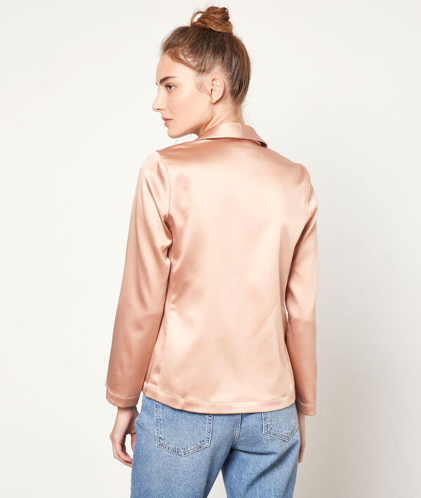 Veste de tailleur satinée Veste de tailleur satinée