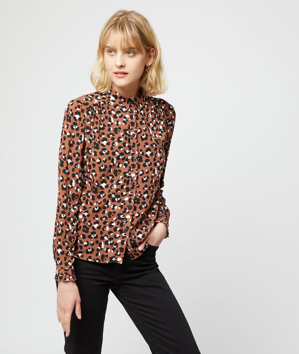 Chemise imprimé léopard Chemise imprimé léopard