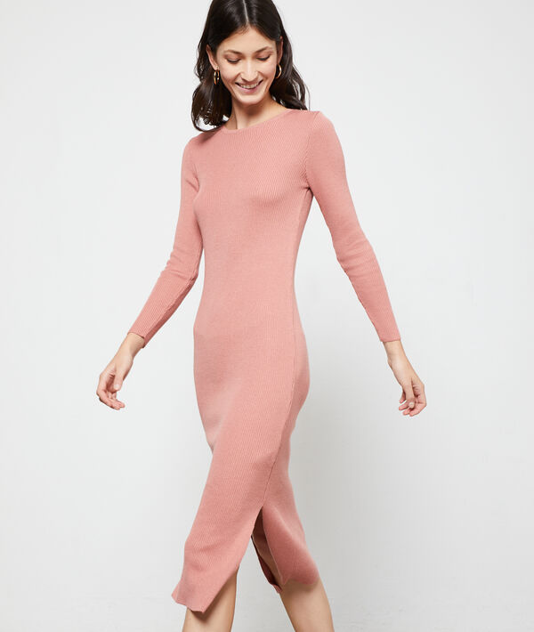 Robe pull dos ouvert Robe pull dos ouvert