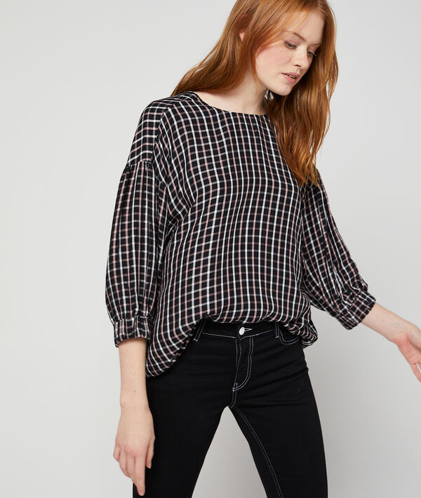 Blouse à carreaux Blouse à carreaux