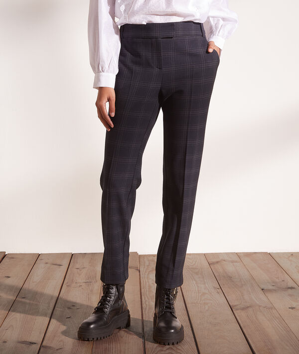Pantalon à carreaux, 7/8 Pantalon à carreaux, 7/8