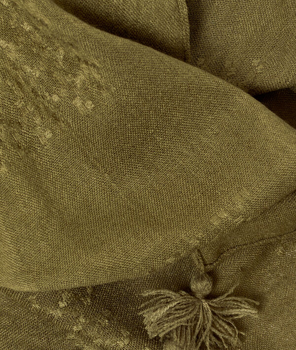 Foulard à pompons Foulard à pompons