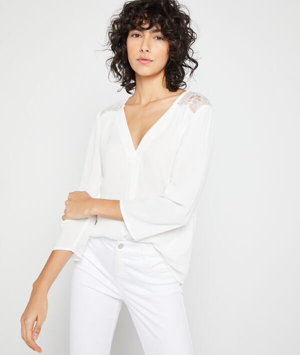 Blouse dos guipure Blouse dos guipure