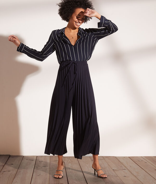 Pantalon large plissé Pantalon large plissé