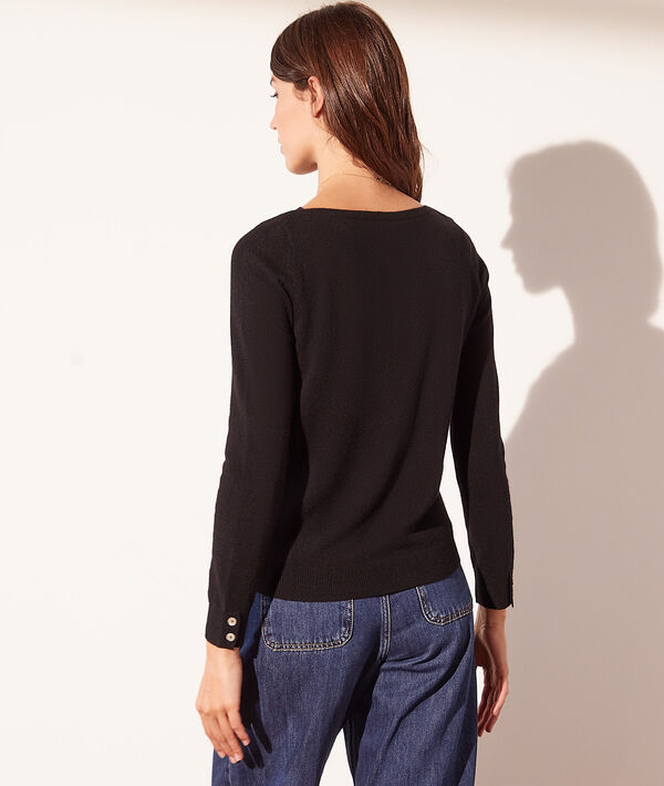 Pull col bateau en cachemire Pull col bateau en cachemire