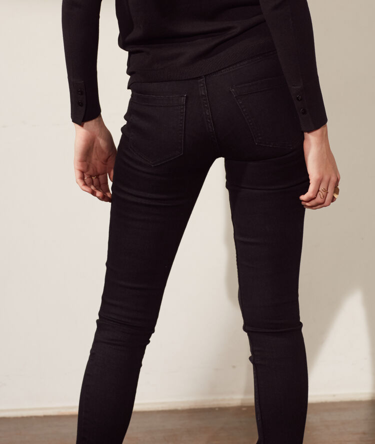 Jean slim noir.