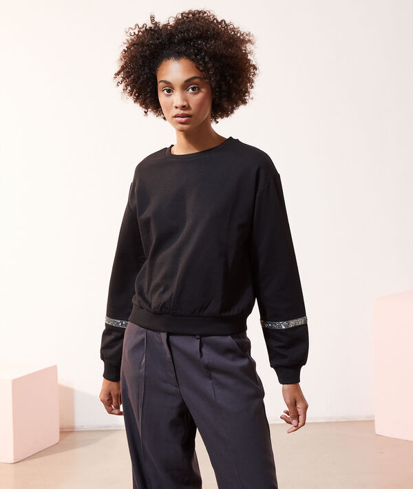 Sweat détails paillettes Sweat détails paillettes