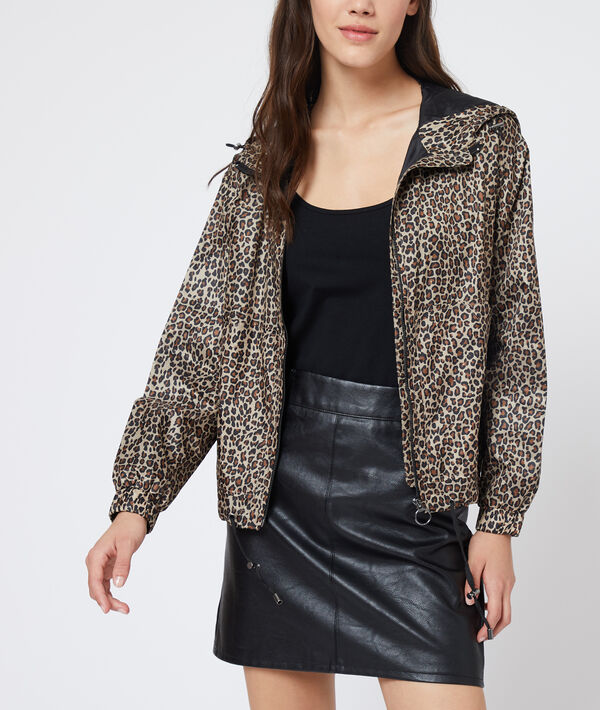 Blouson à imprimé léopard Blouson à imprimé léopard
