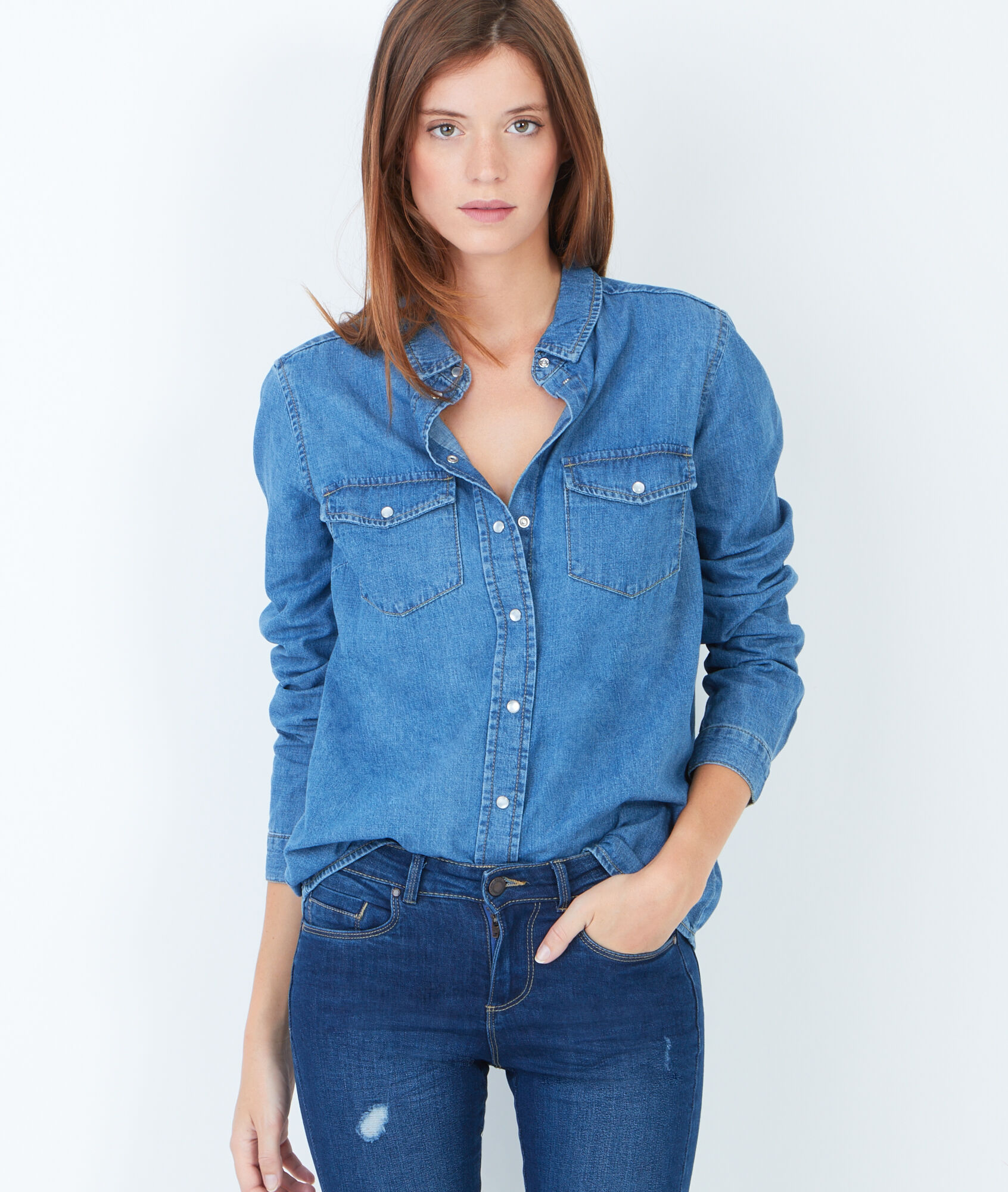 Chemise en jean