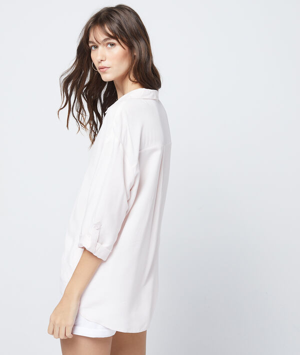 Blouse texturée à col v Blouse texturée à col v