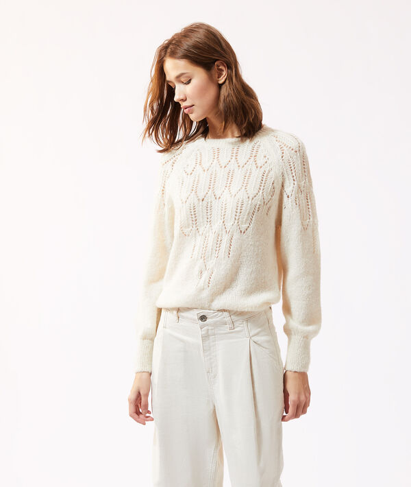 Pull maille pointelle Pull maille pointelle