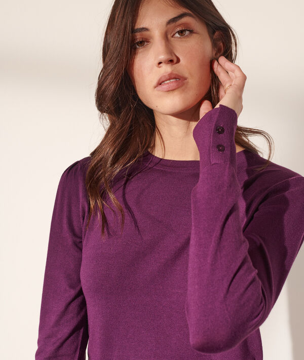 Pull col rond maille fine Pull col rond maille fine