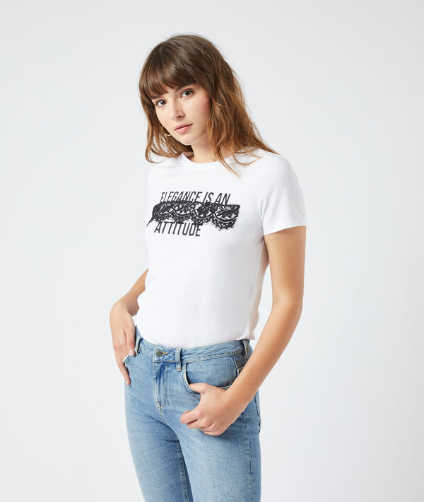 T-shirt "Elegance is an attitude"' T-shirt "Elegance is an attitude"'