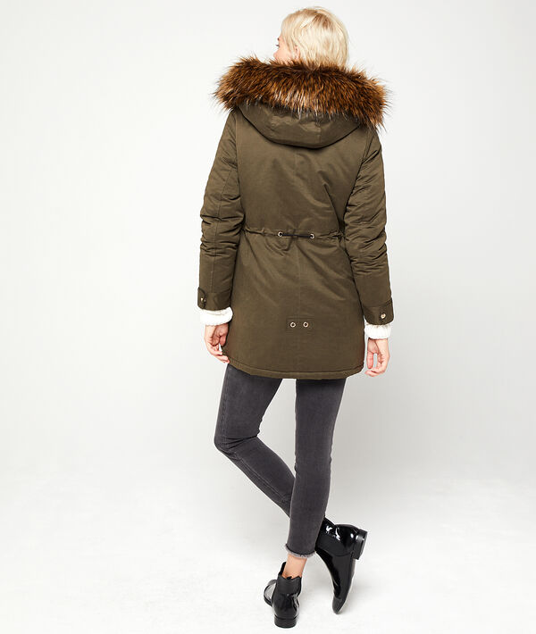 Parka doublée à capuche Parka doublée à capuche