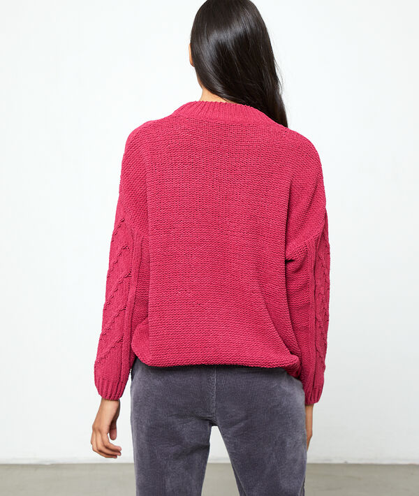 Pull torsadé en grosse maille Pull torsadé en grosse maille