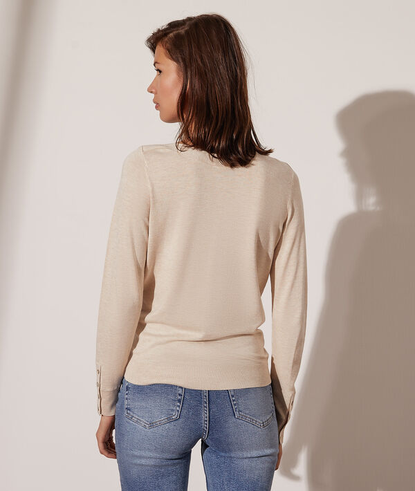 Pull col bateau en maille éco-responsable Pull col bateau en maille éco-responsable