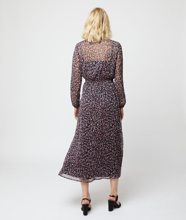 Robe smokée imprimé fleuri Robe smokée imprimé fleuri