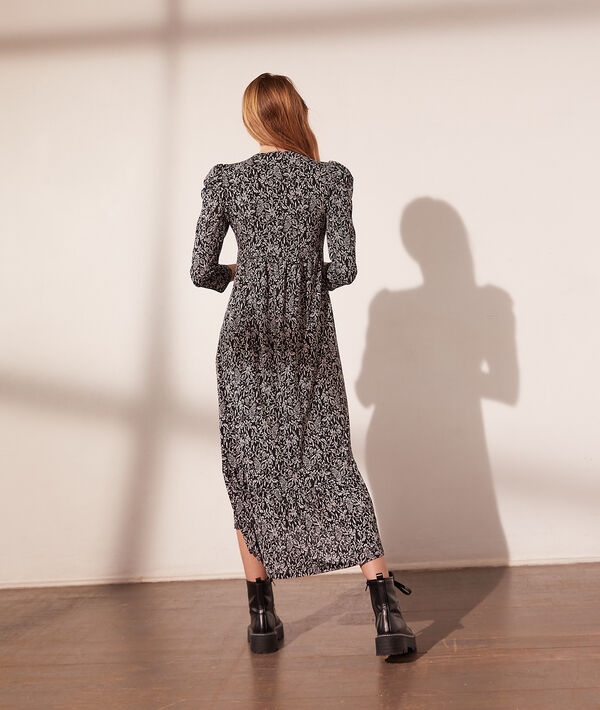 Robe longue imprimé fleuri Robe longue imprimé fleuri