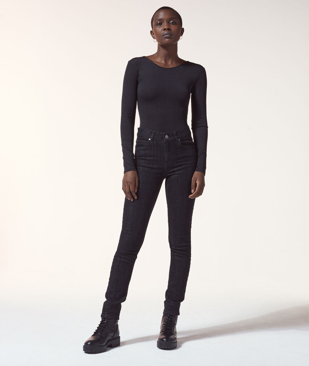 Jean slim noir.