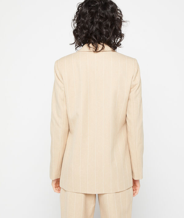 Veste de tailleur à rayures Veste de tailleur à rayures