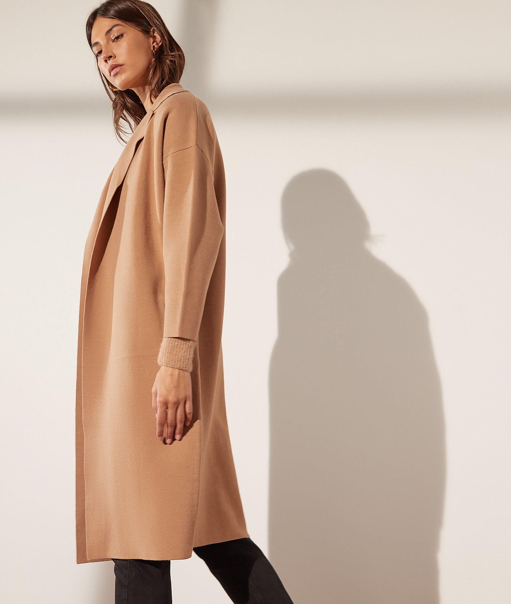 Manteau long - Palatine - S - Marron - Femme - Etam