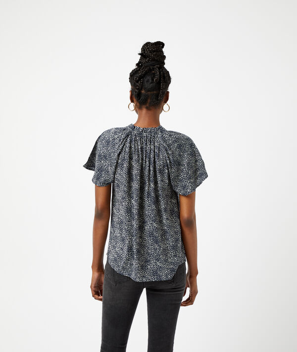 Blouse imprimée à nouer Blouse imprimée à nouer