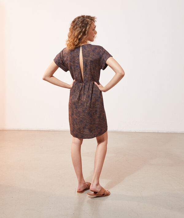 Robe imprimée dos ouvert Robe imprimée dos ouvert