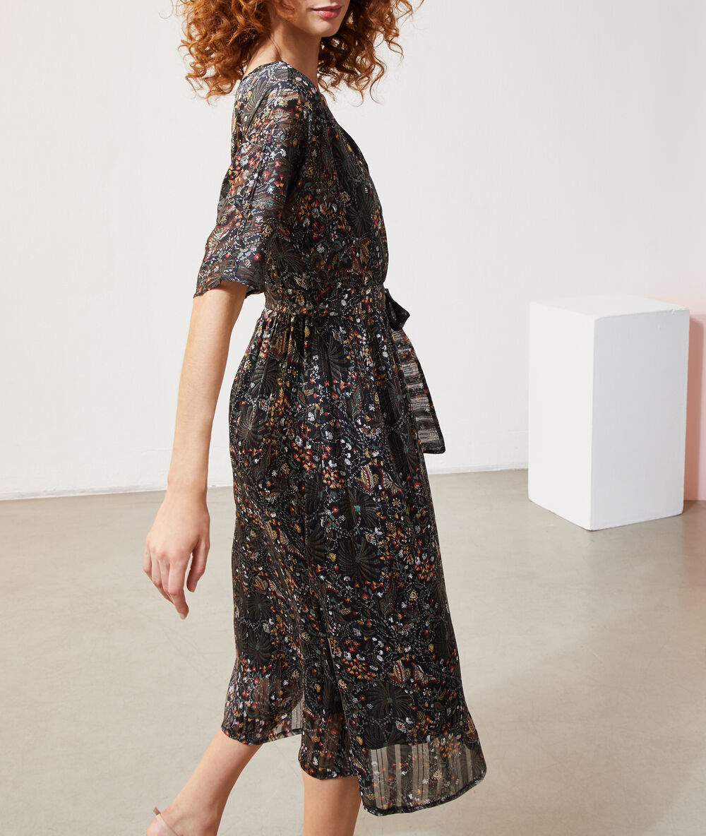 Robe imprimé floral foret.