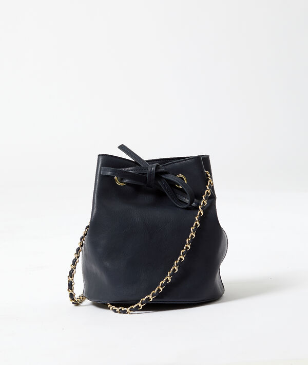 Sac bourse à chaines marine.