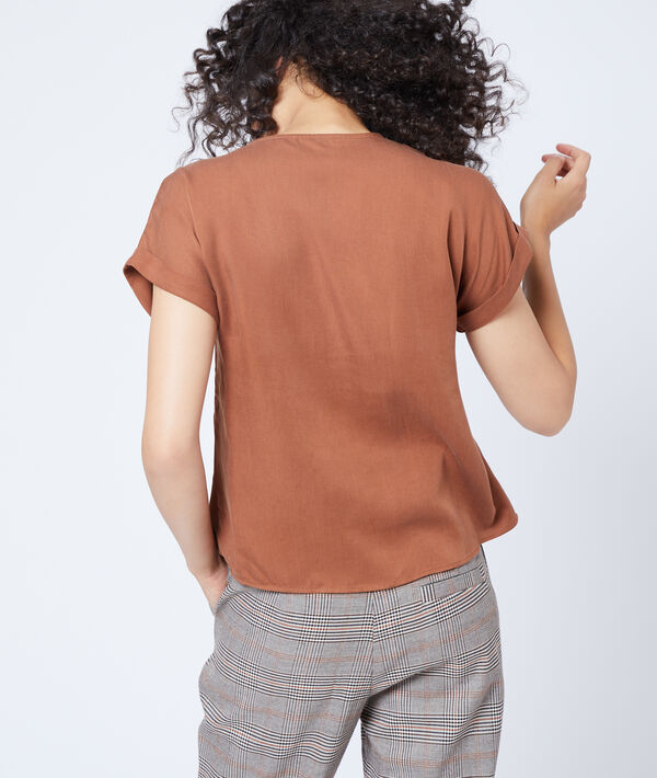 Blouse boutonnée en tencel® Blouse boutonnée en tencel®