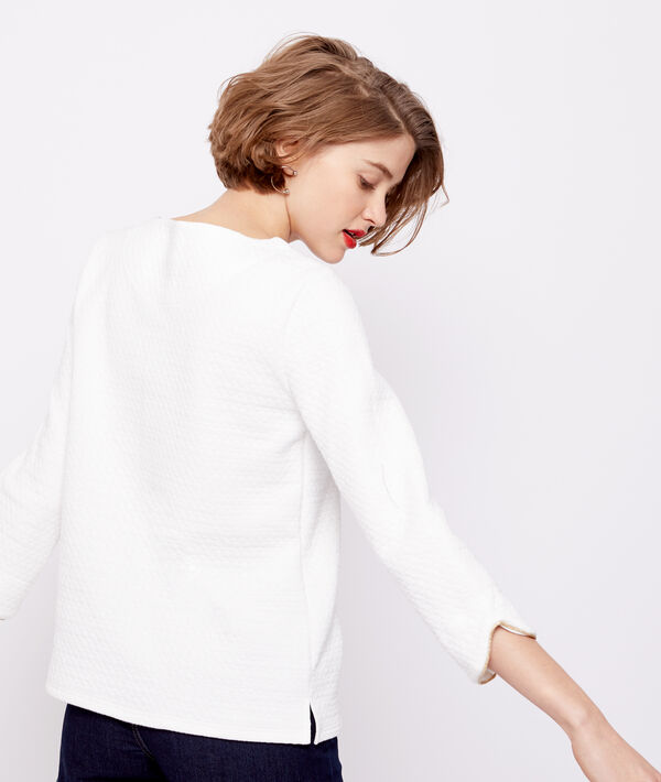 Sweat-shirt texturé Sweat-shirt texturé